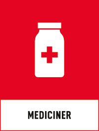 Dekal för mediciner