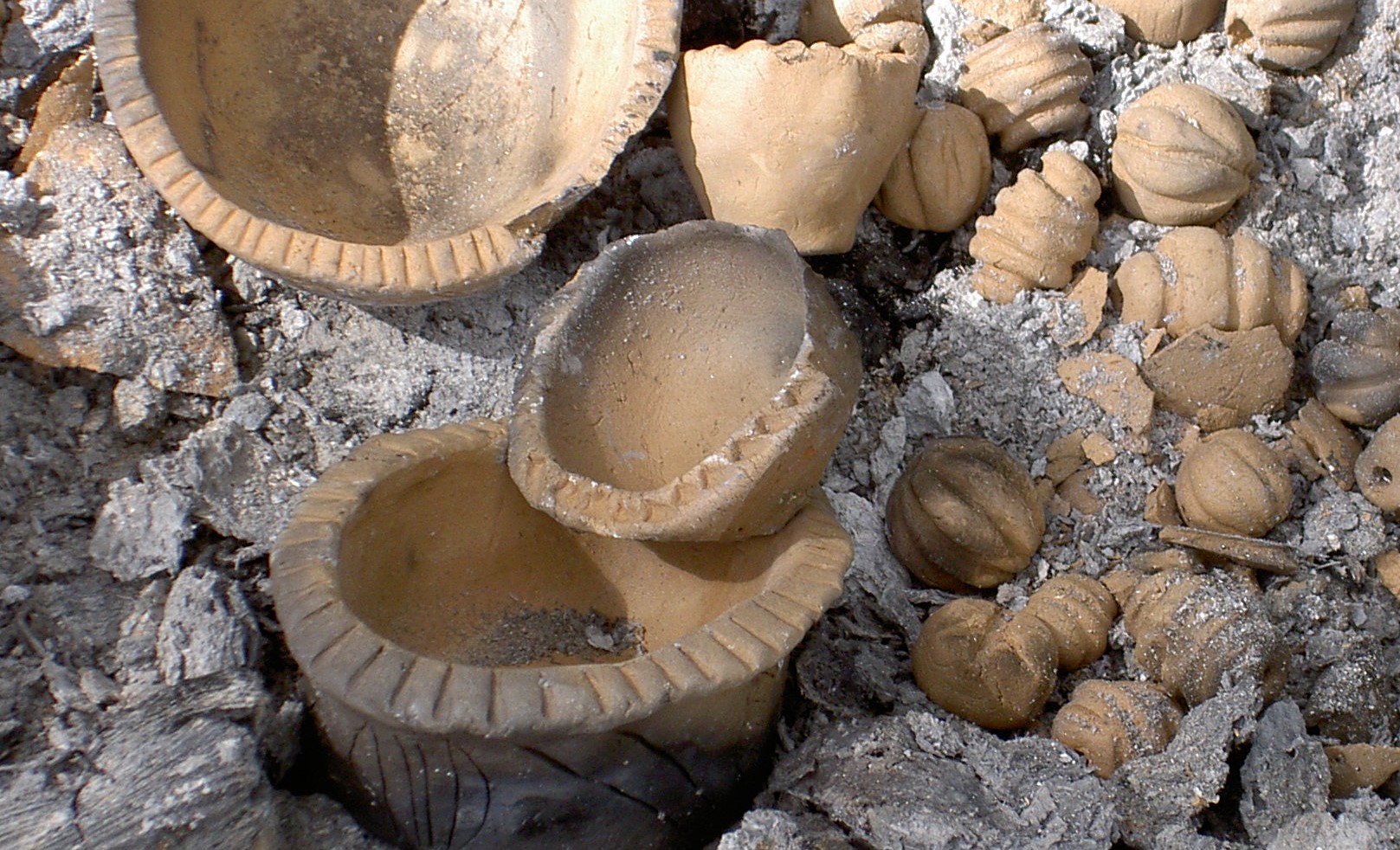 Olika krukor.