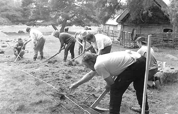 Utgrävning i Smedby 1996